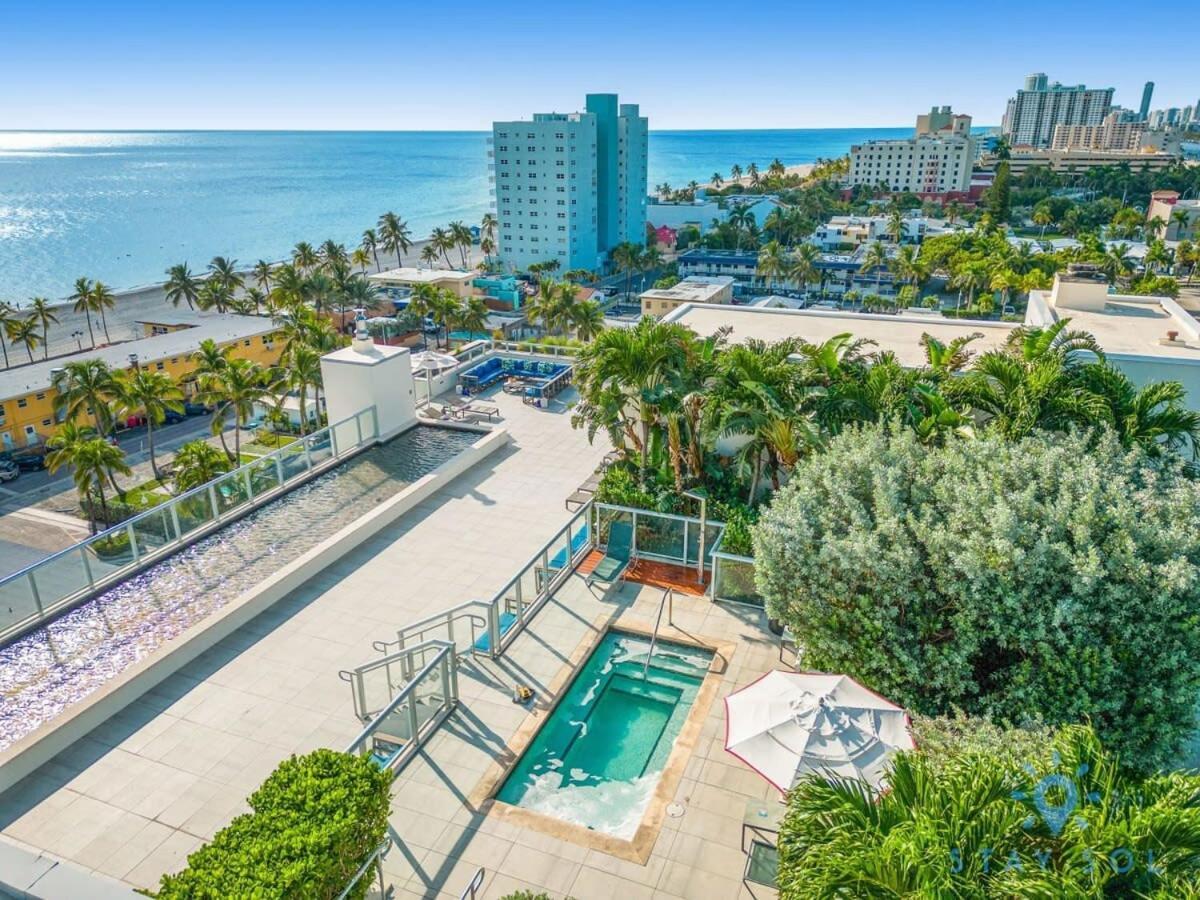 Most Liked Home - Rooftop Pool - Hollywood Beach - Gym Exterior foto