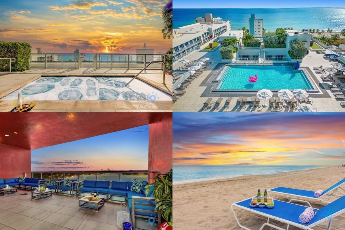 Most Liked Home - Rooftop Pool - Hollywood Beach - Gym Exterior foto